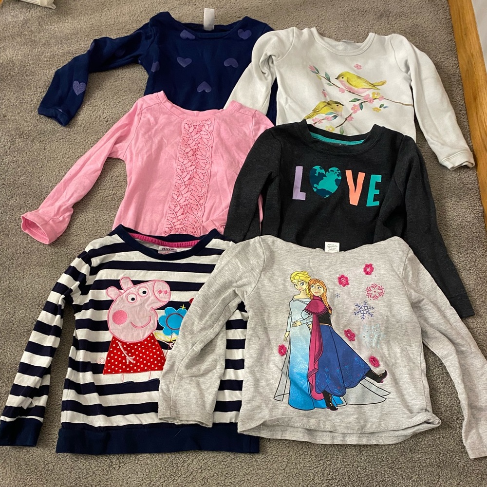 6 Toddler sweaters